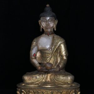 Bergkristal medicijn Boeddha - zeer oud