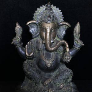 Bronzen Ganesha beeld