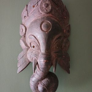 Houten Ganesh - masker Handcraft
