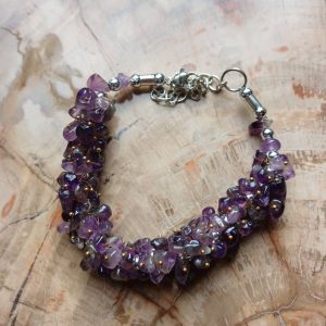 Amethist armband