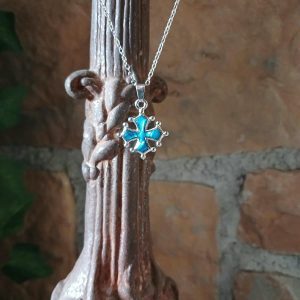 Occitaanse ketting met parelmoer