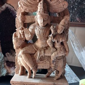 Shiva en zijn gemalin Parvati