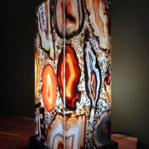 Agaat lamp 32cm